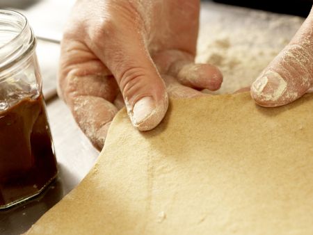 Vollkorn-Topfenstrudel Zubereitung Schritt 6 Vollkorn-Topfenstrudel Zubereitung Schritt 6