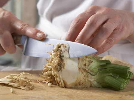 Weißer Risotto Zubereitung Schritt 2 Weißer Risotto Zubereitung Schritt 2
