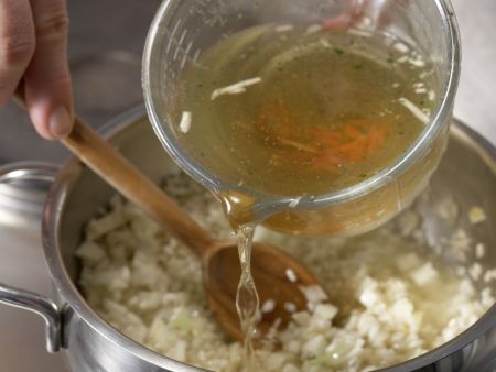 Weißer Risotto Zubereitung Schritt 6 Weißer Risotto Zubereitung Schritt 6