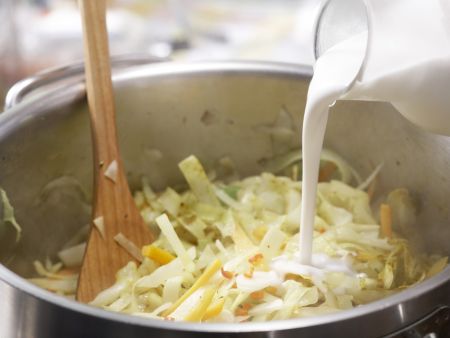 Weißkohl-Kokos-Curry Zubereitung Schritt 9 Weißkohl-Kokos-Curry Zubereitung Schritt 9