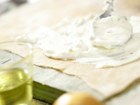 Ziegenfrischkäse-Ravioli Zubereitung Schritt 5 Ziegenfrischkäse-Ravioli Zubereitung Schritt 5