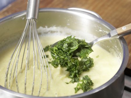 Zucchini mit Polenta Zubereitung Schritt 3 Zucchini mit Polenta Zubereitung Schritt 3