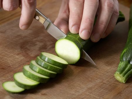 Zucchini mit Polenta Zubereitung Schritt 4 Zucchini mit Polenta Zubereitung Schritt 4