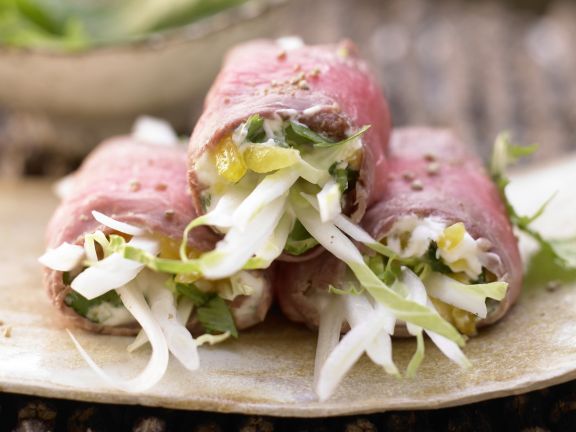 Rezept: Roastbeef-Röllchen