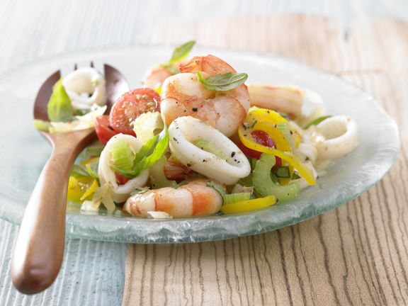 Rezept: Meeresfrüchtesalat