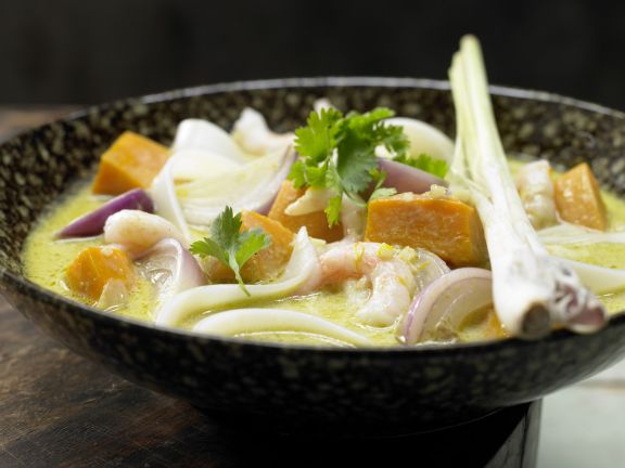 Rezept: Thai-Kürbistopf Rezept: Thai-Kürbistopf