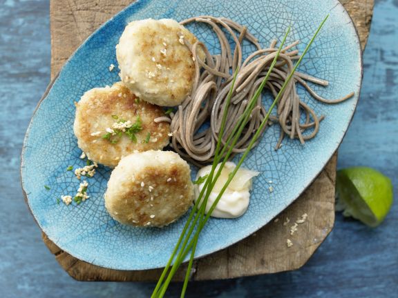 Rezept: Japanische Seelachsfrikadellen