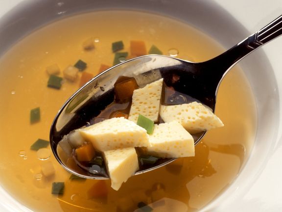 Tomatenkraftbrühe Mit Eierstich — Rezepte Suchen