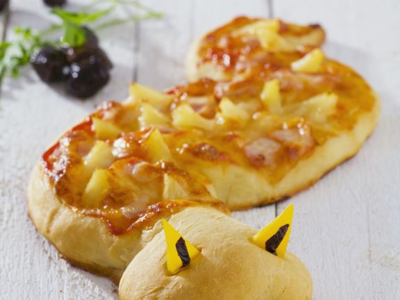 Pizza Gesichter Für Kinder — Rezepte Suchen