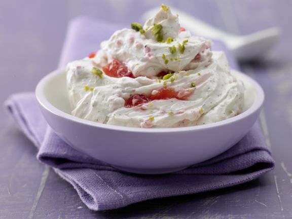 Rezept: Frischkäse-Erdbeer-Creme