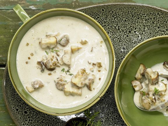 Rezept: Cremige Pilzsuppe – smarter
