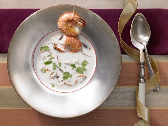 Rezept: Kokos-Zitronengras-Suppe