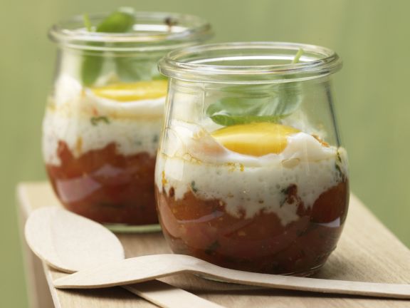 Rezept: Pikante Eier im Glas