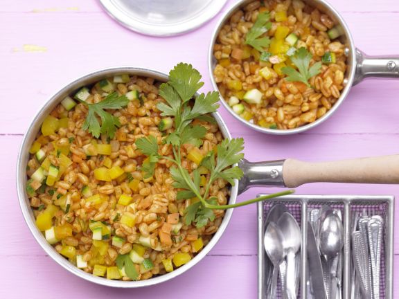 Rezept: Bunte Weizenpfanne