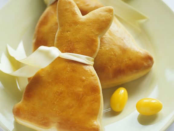 Osterhasen Aus Quark Hefeteig — Rezepte Suchen