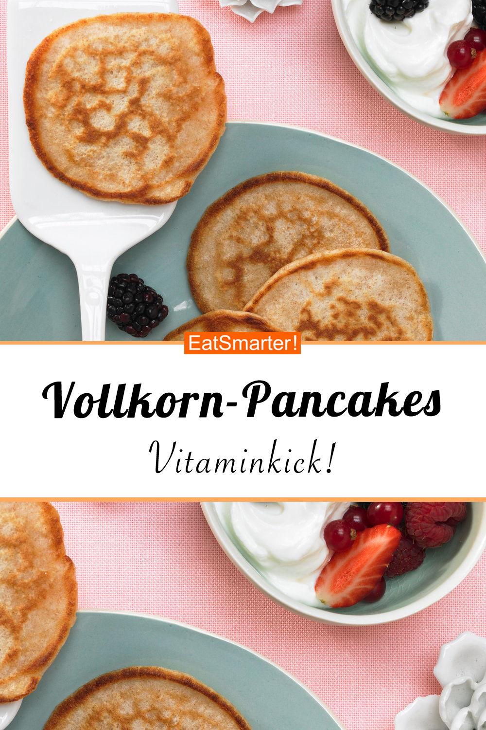 ButtermilchVollkornPancakes Rezept EAT SMARTER