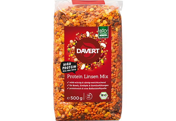 Davert Protein Linsen Mix 500 g