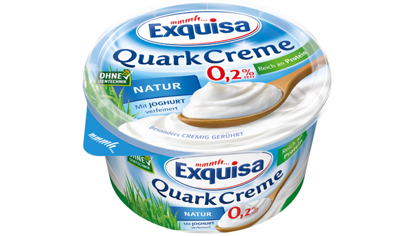 Exquisa QuarkCreme Natur 0,2 % Fett