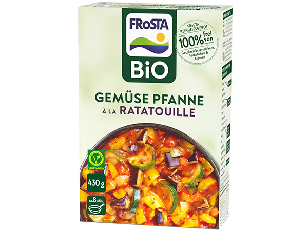 Bio Gemüse Pfanne à la Ratatouille von FRoSTA