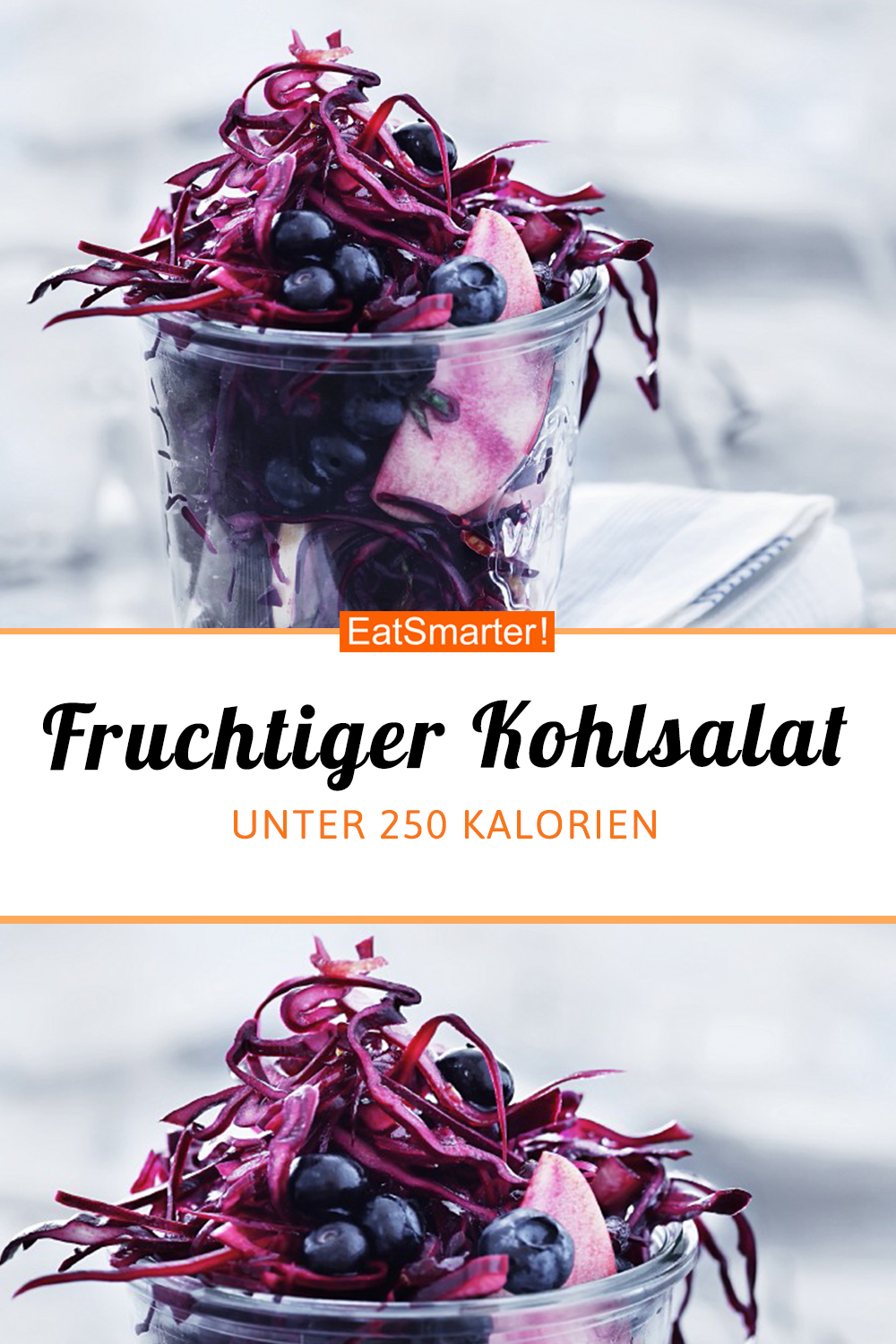 Fruchtiger Kohlsalat mit Blaubeeren Rezept | EAT SMARTER