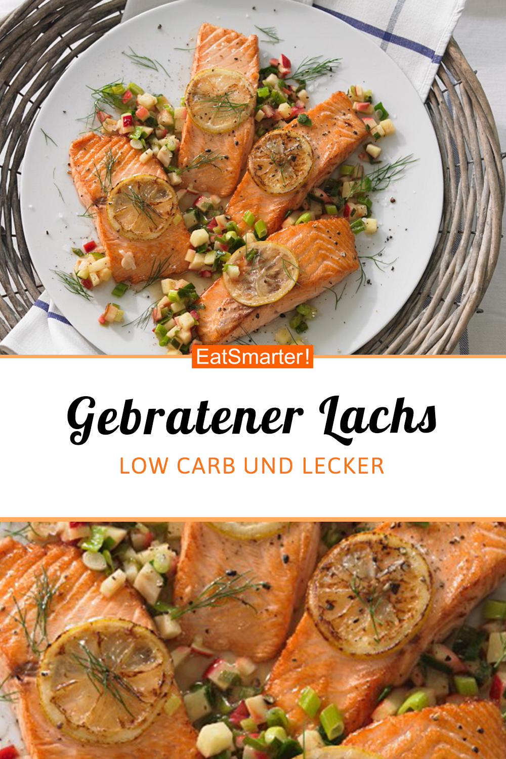 Gebratener Lachs Beilage