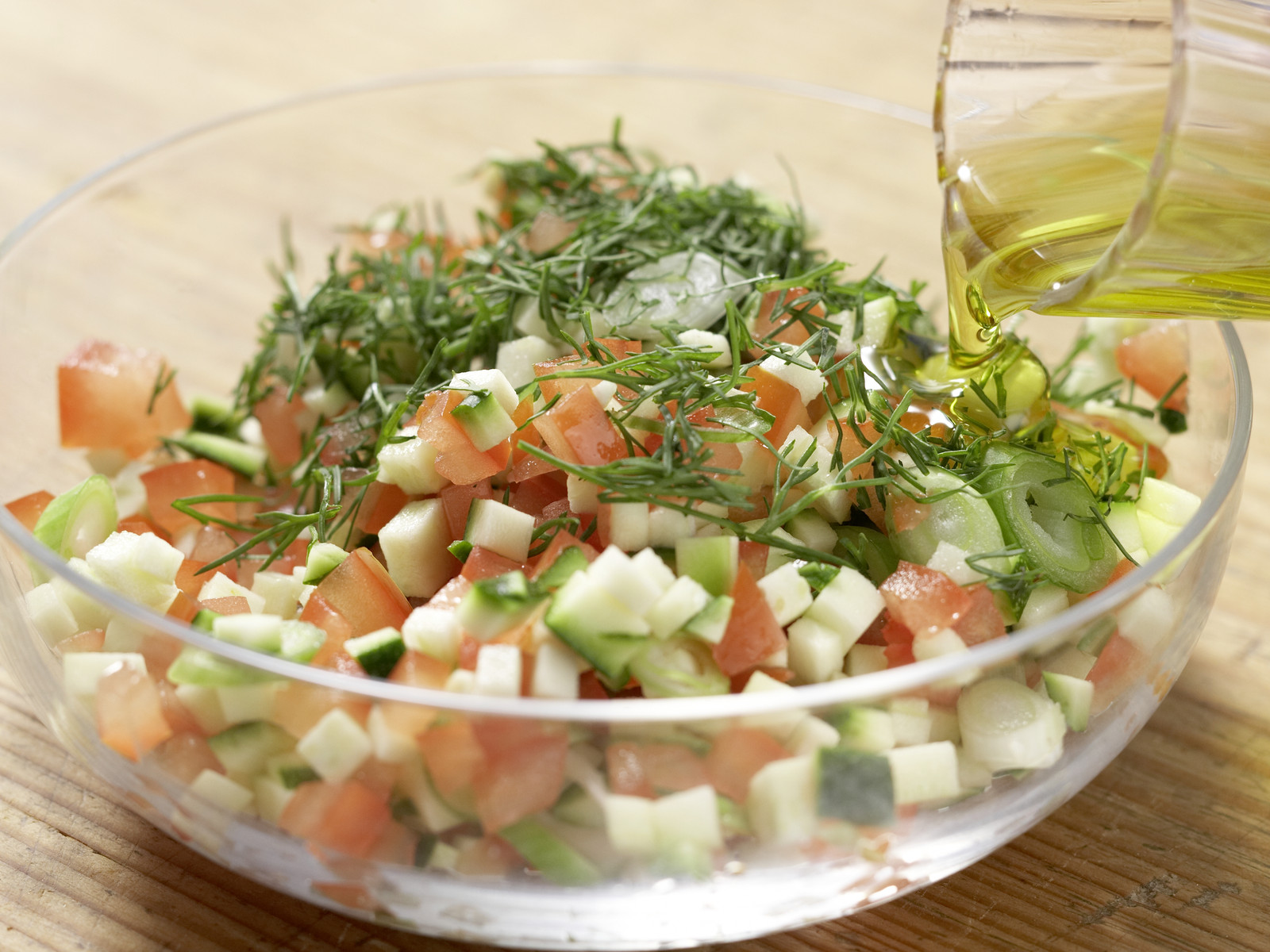 Salate für eine weiche Ernährung