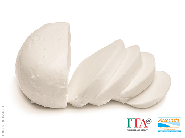 Mozzarella aus Kuhmilch