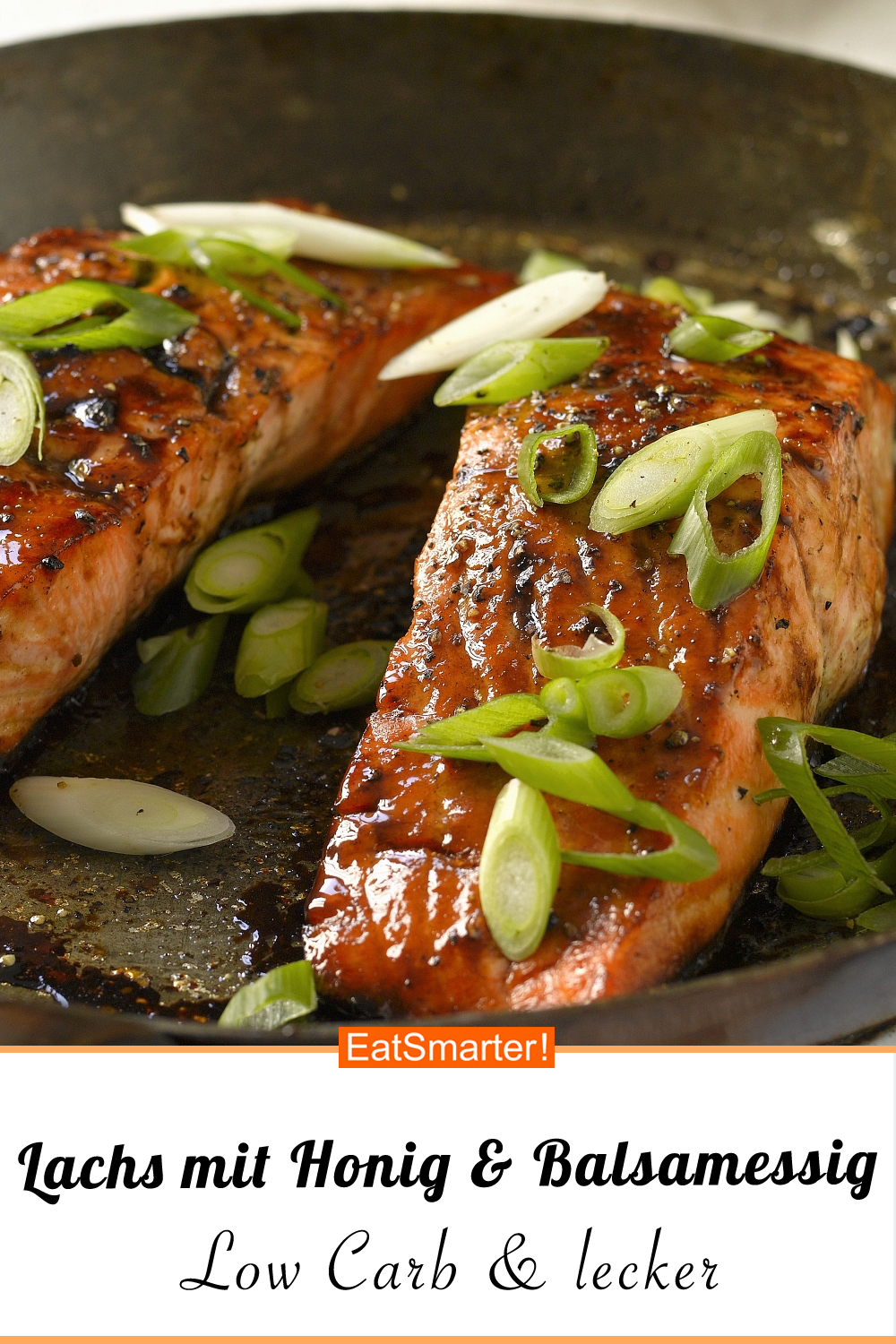 Lachs mit Honig und Balsamessig Rezept | EAT SMARTER