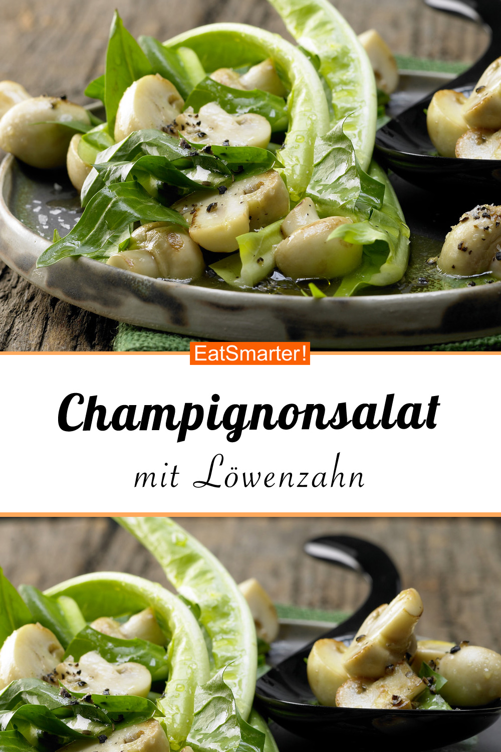 Lauwarmer Champignonsalat Rezept | EAT SMARTER