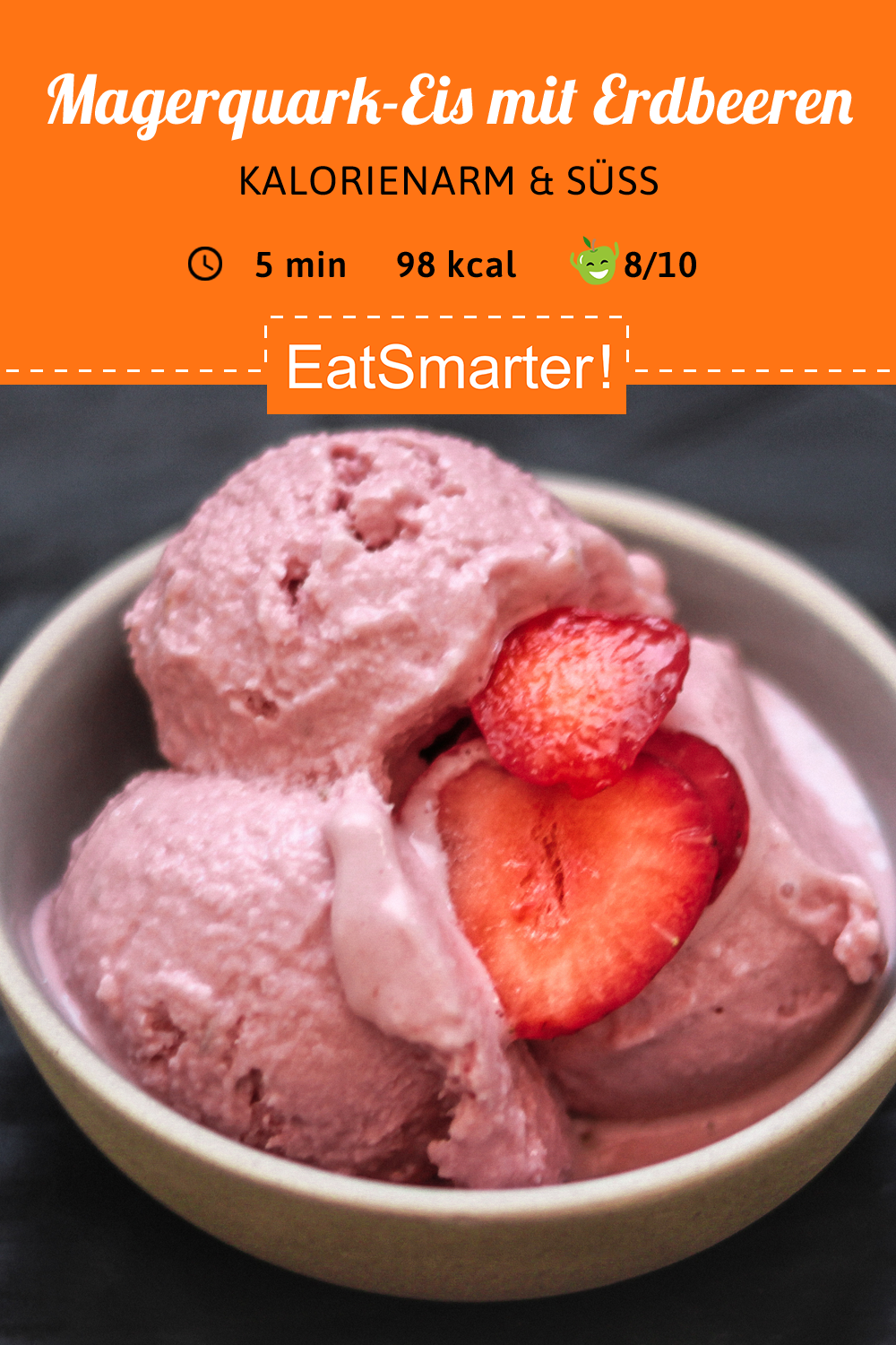 Magerquark-Eis Rezept | EAT SMARTER