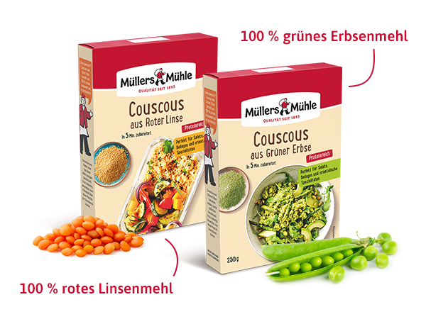 Couscous aus 100% Hülsenfrüchten