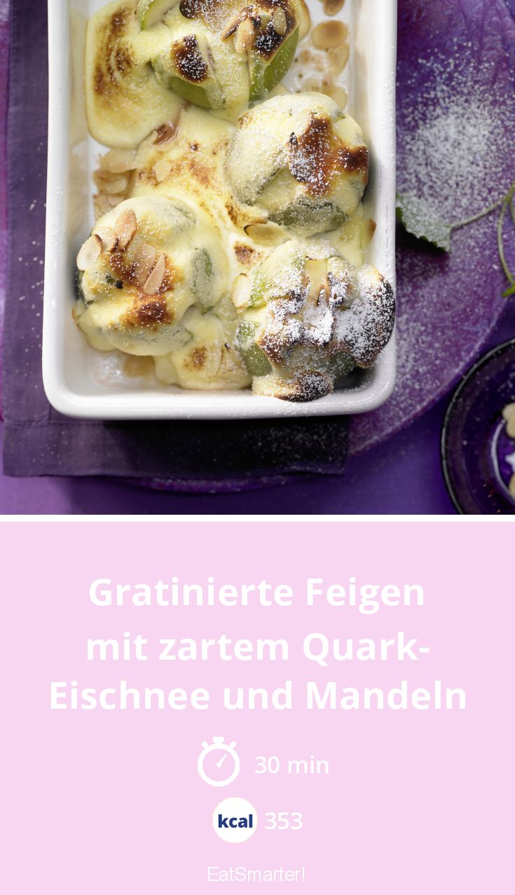 Gratinierte Feigen Rezept | EAT SMARTER Gratinierte Feigen Rezept | EAT SMARTER