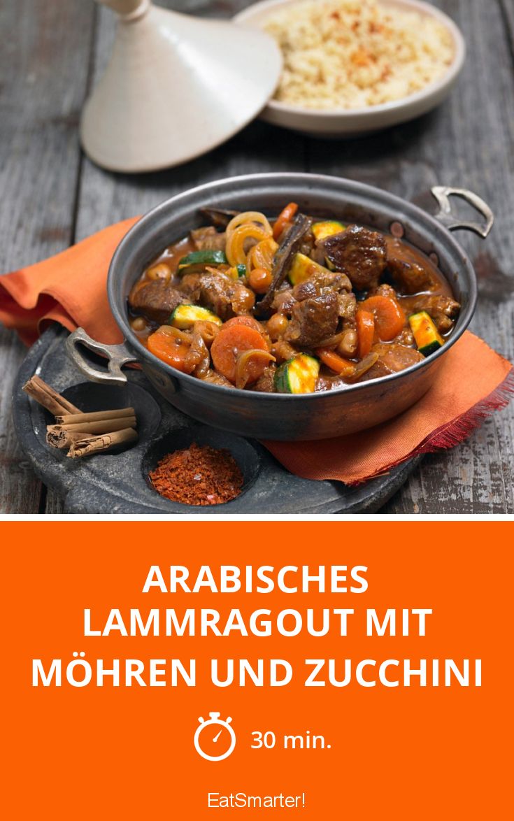 Arabisches Lammragout mit Möhren und Zucchini Rezept | EAT SMARTER