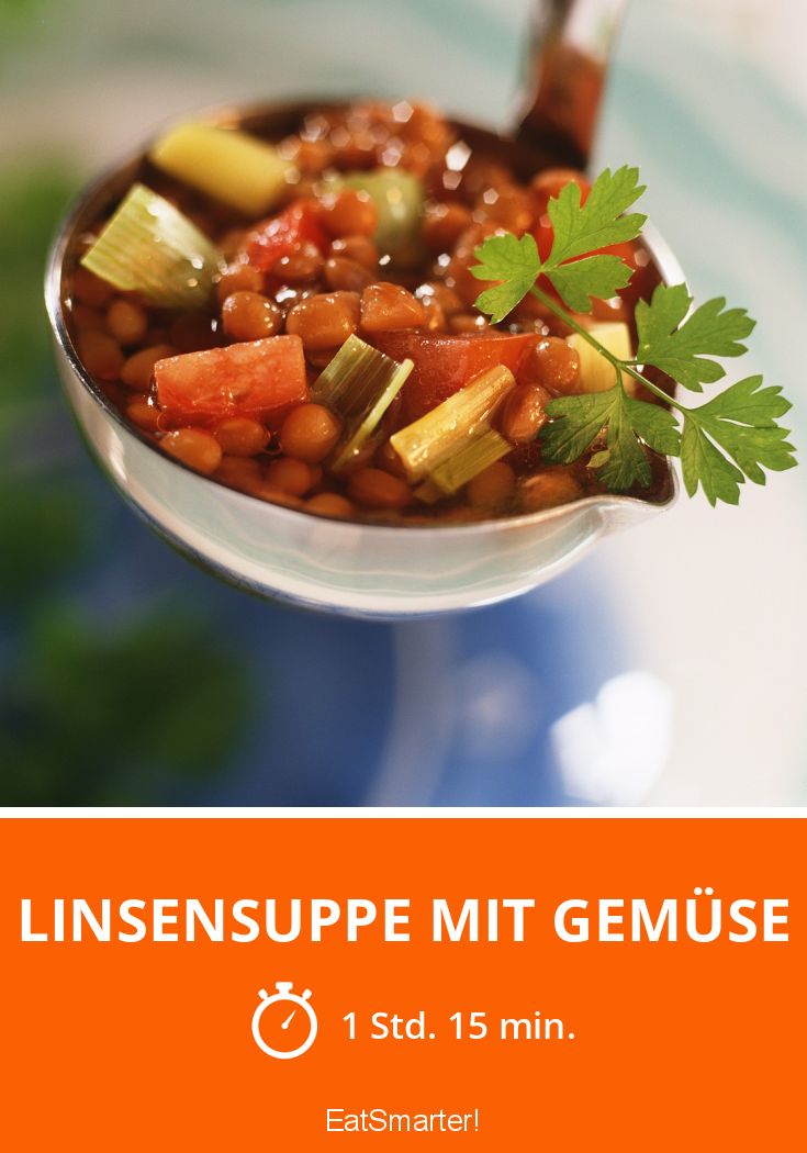 Linsensuppe mit Gemüse Rezept | EAT SMARTER