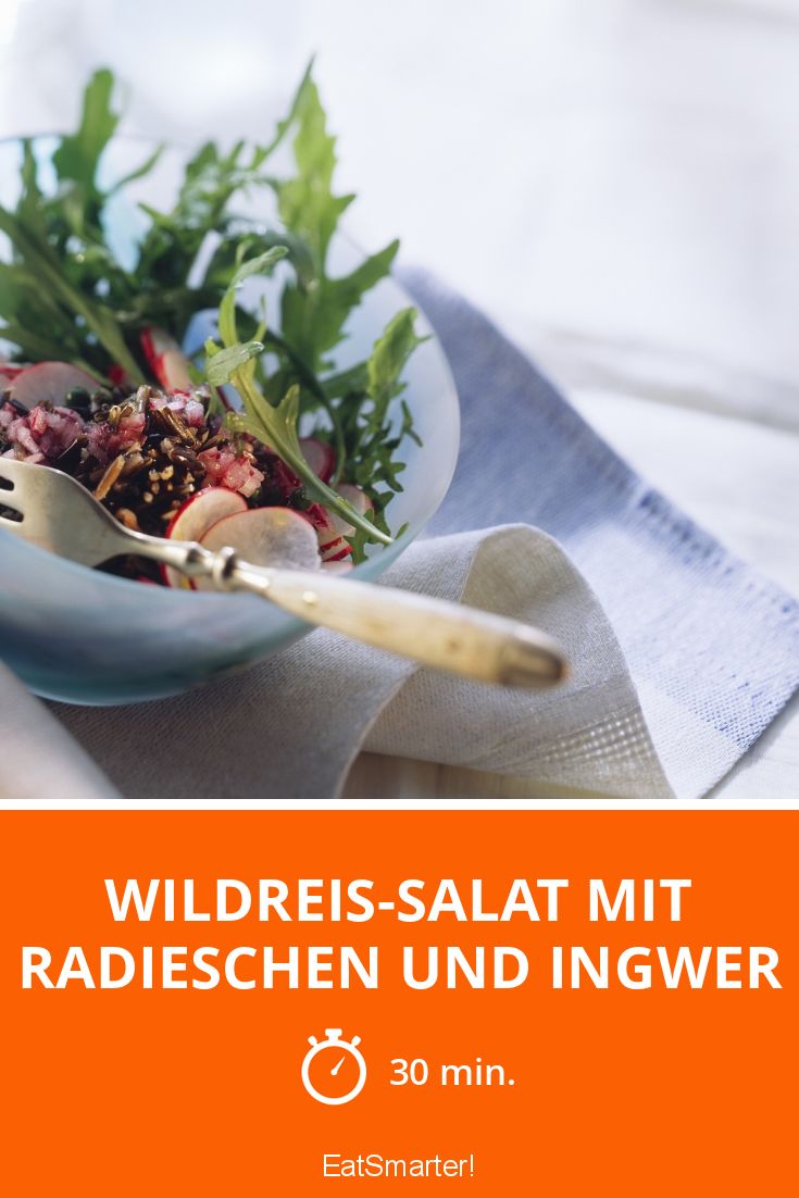 Wildreis-Salat mit Radieschen und Ingwer Rezept | EAT SMARTER