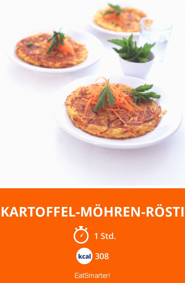 Kartoffel-Möhren-Rösti Rezept | EAT SMARTER