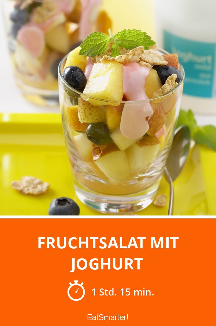 Fruchtsalat mit Joghurt Rezept | EAT SMARTER