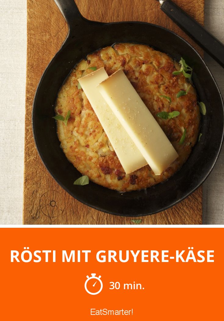 Rösti mit Gruyere-Käse Rezept | EAT SMARTER