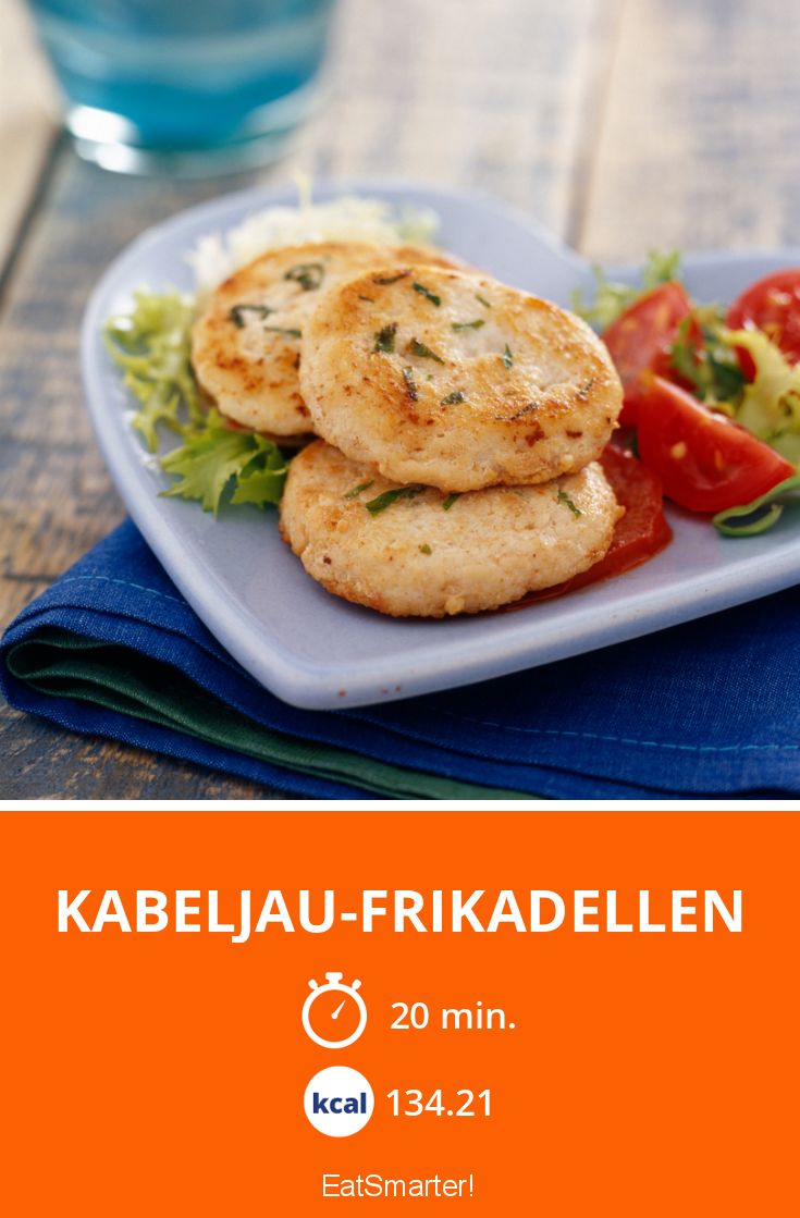Kabeljau-Frikadellen Rezept | EAT SMARTER Kabeljau-Frikadellen Rezept | EAT SMARTER