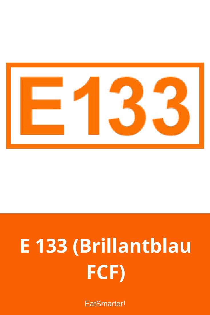 E 133 (Brillantblau FCF) | EAT SMARTER