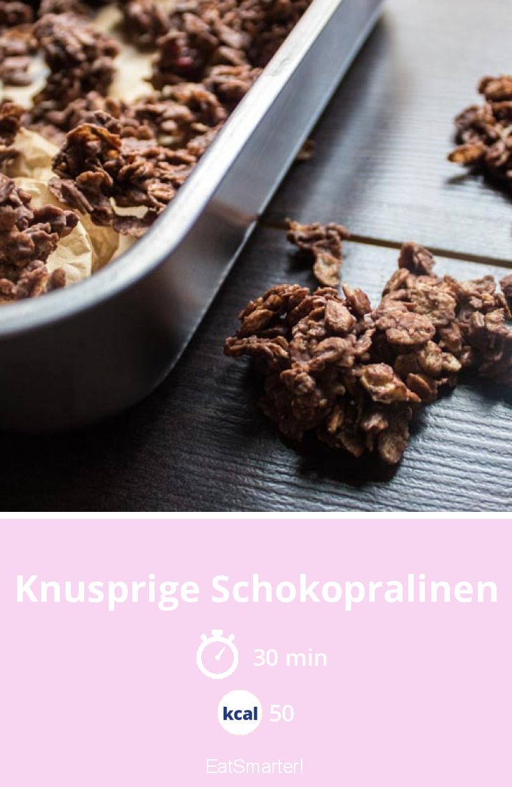 Knusprige Schokopralinen Rezept | EAT SMARTER