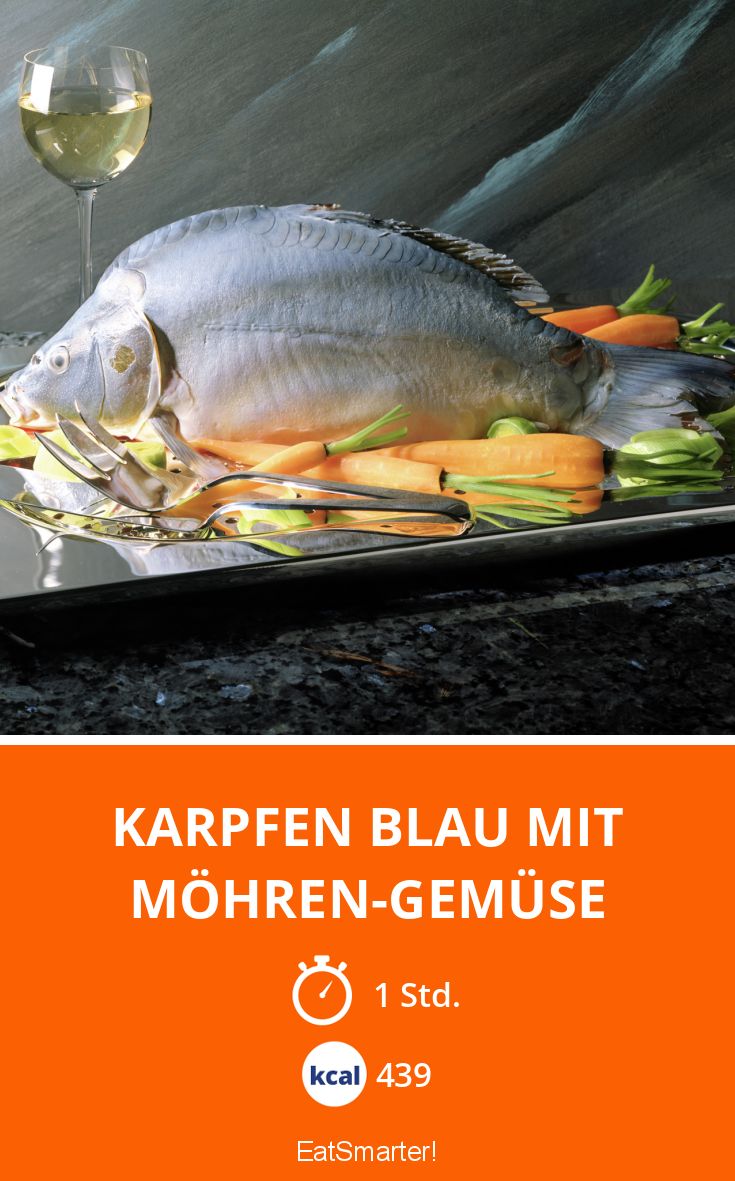Karpfen blau mit Möhren-Gemüse Rezept | EAT SMARTER