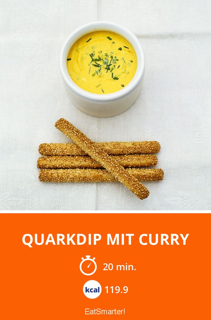Quarkdip mit Curry Rezept | EAT SMARTER