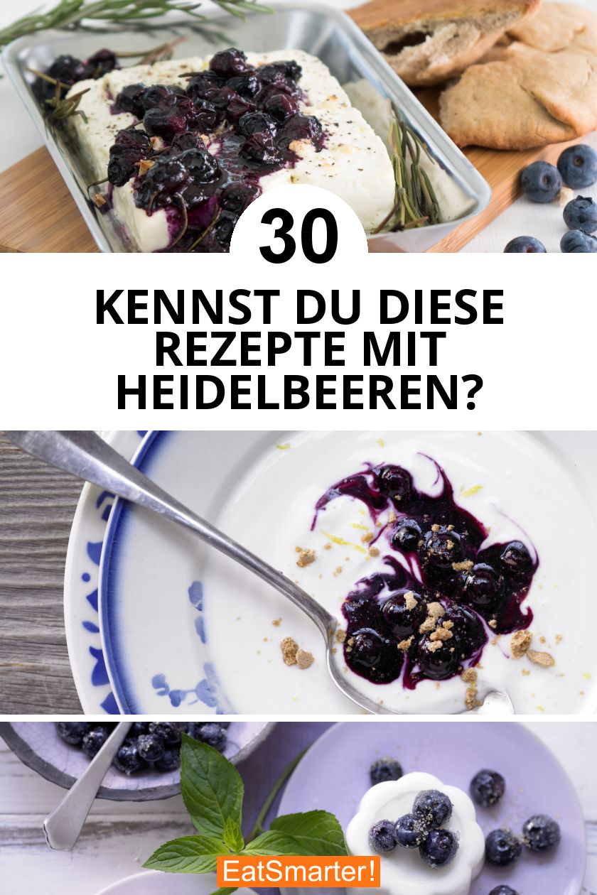 Kochbuch: Heidelbeeren-Rezepte | EAT SMARTER