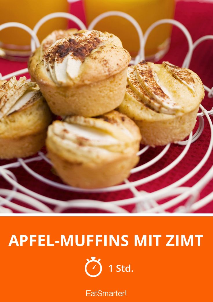 ApfelMuffins mit Zimt Rezept EAT SMARTER