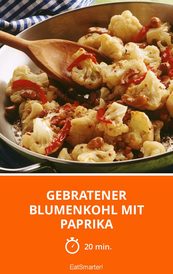 Gebratener Blumenkohl mit Paprika Rezept | EAT SMARTER