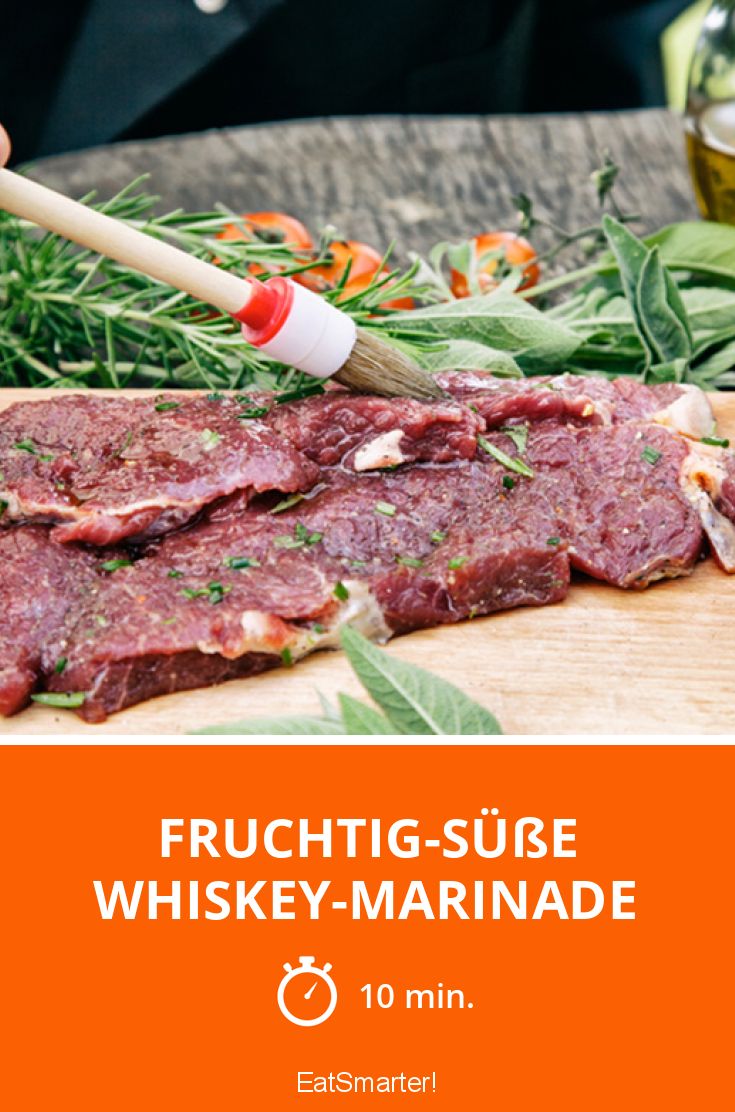 Fruchtig-süße Whiskey-Marinade Rezept | EAT SMARTER