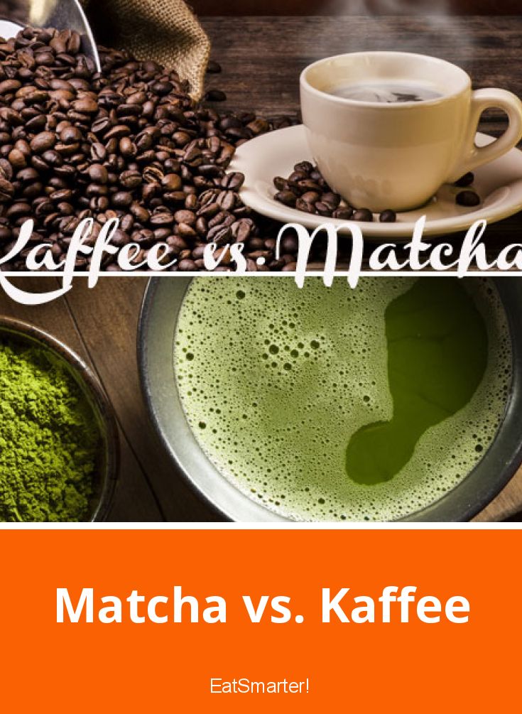 Matcha vs. Kaffee EAT SMARTER