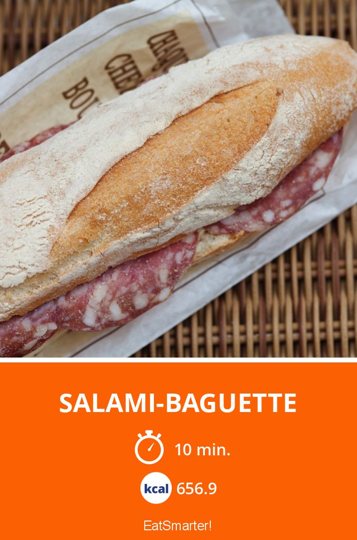 SalamiBaguette Rezept EAT SMARTER