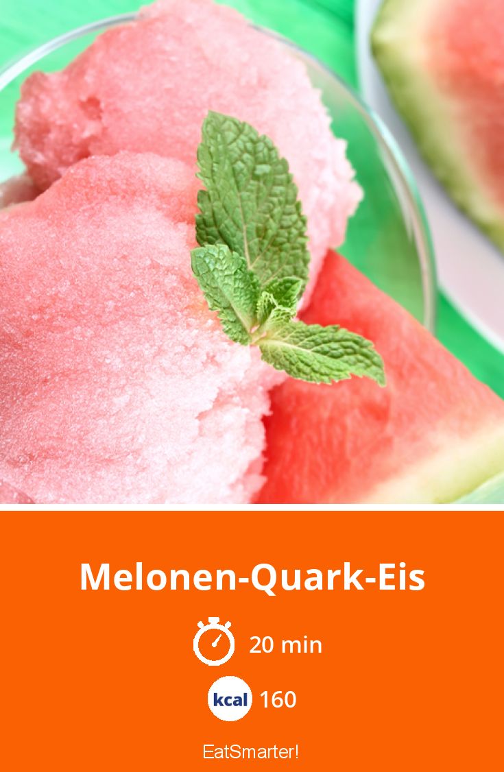 Melonen-Quark-Eis Rezept | EAT SMARTER
